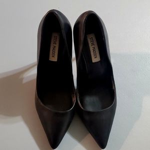 Steve Madden Black Heels 8 1/2